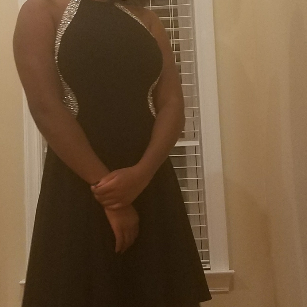 Black gown perfect for special occasions